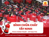 Bình chữa cháy Tây Ninh chính hãng, giá tốt, giao hàng nhanh