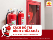 Hướng dẫn cách bố trí bình chữa cháy​ đúng quy định PCCC
