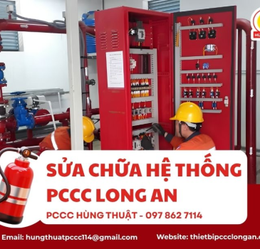 Dịch vụ sửa chữa hệ thống PCCC Long An nhanh chóng, uy tín