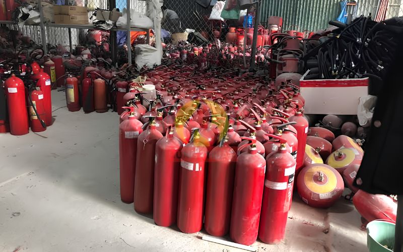 Các dịch vụ sạc bình chữa cháy Long An uy tín