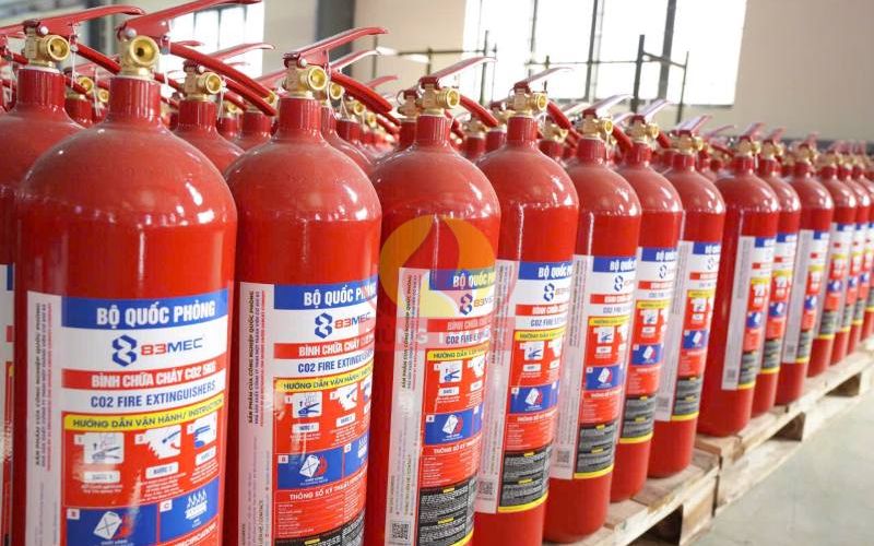 Phân loại các loại bình chữa cháy Tây Ninh