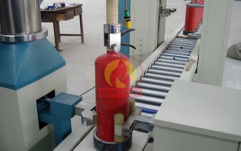 Quy trình nạp bình chữa cháy Long An chuyên nghiệp